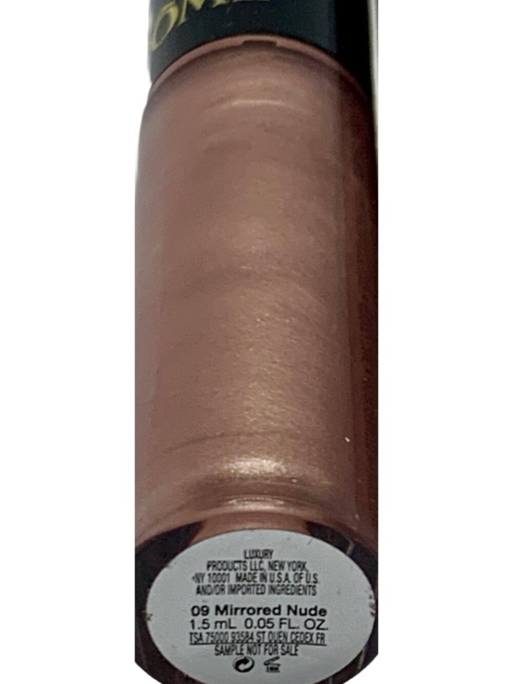 NWOT LANCOME Mirrored Nude Le Metallique Metallic Lip Lacquer/Gloss Mini - Picture 4 of 4